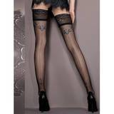 Ballerina Luxury Lace Top Embroidered Hold-Ups
