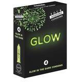 Four Seasons Glow In The Dark Condoms (4 Pack)
