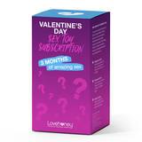 3 Months of Orgasms - Valentine's Day Sex Toy Subscription