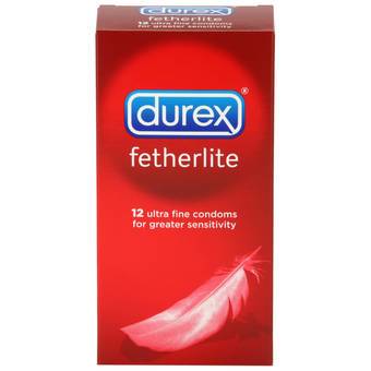 Préservatifs fins Durex (boîte de 12)