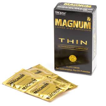 Trojan Magnum Large Ultra Thin Condoms (12 Pack)