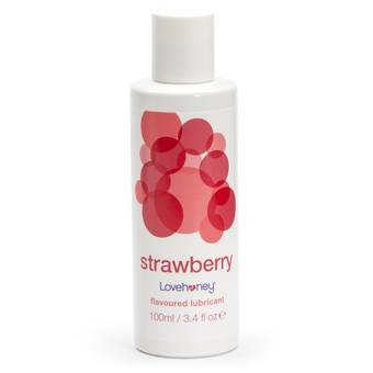 Lovehoney - Gleitmittel mit Erdbeergeschmack, 100 ml