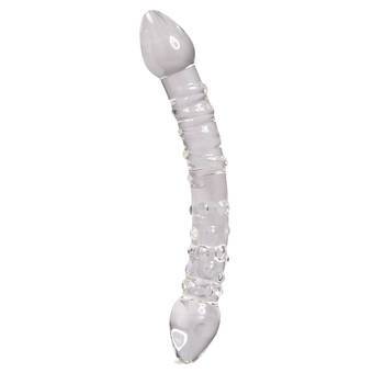 Lovehoney Double Ended Textured Sensual Glass Dildo