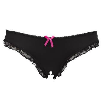 Lovehoney Crotchless Cutout Lace Back Knickers