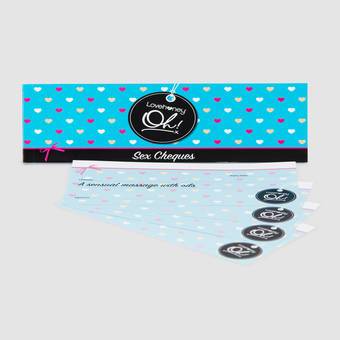 Lovehoney Oh! XOXO Sex Cheques (26 Pack)