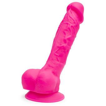 Lovehoney Lifelike Silicone 8 Inch Pink Dildo with Suction Cup