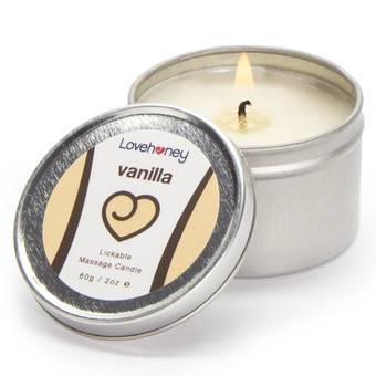 Lovehoney Oh! Vanilla Lickable Massage Candle 60g