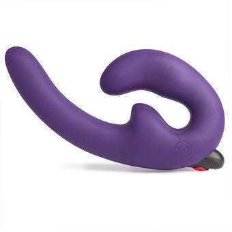 Fun Factory ShareVibe USB Rechargeable Vibrating Double Strap-On