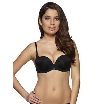 iCollection Pinstripe Bra and Knicker Set