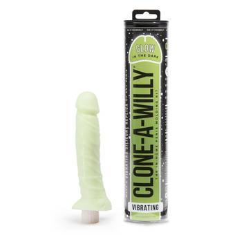 Clone-A-Willy Glow In The Dark Green Vibrator Moulding Kit