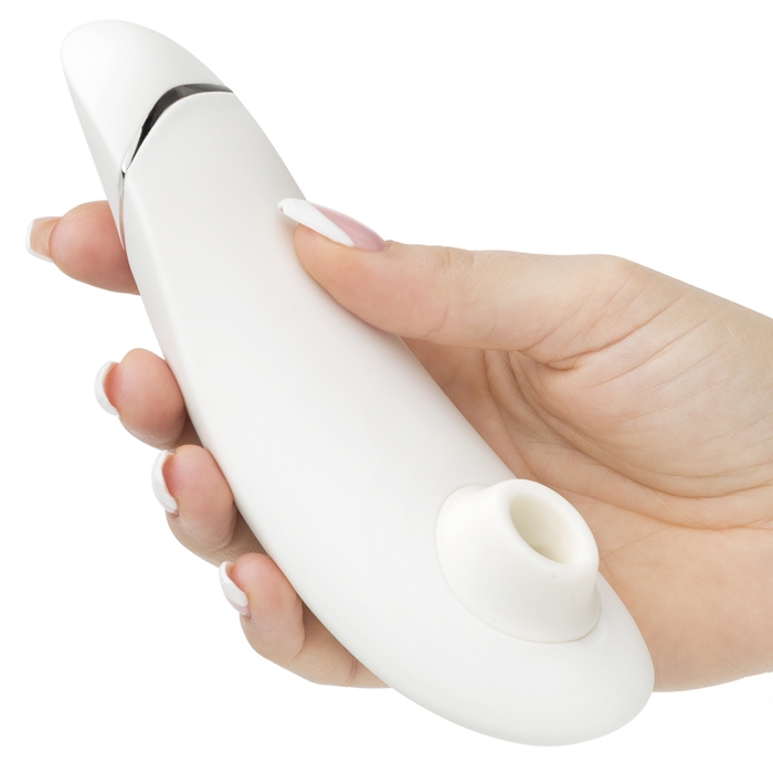 Stimulateur clitoridien rechargeable Smart Silence Premium blanc, Womanizer | For Women | White
