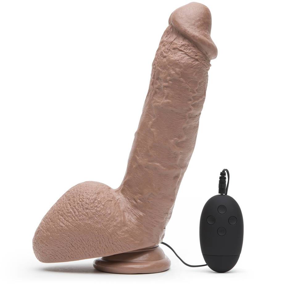 Insertable Dildo Panties - Shane Diesel Vibrating Realistic Suction Cup Dildo with Balls ...