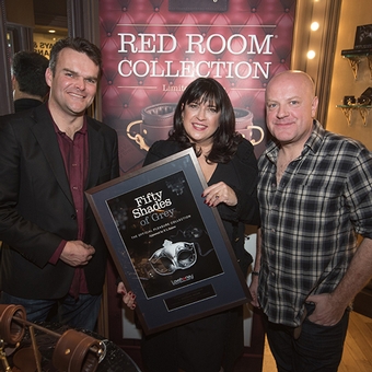 E L James, Richard Longhurst and Neal Slateford