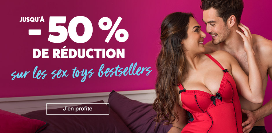 Jusqu'á - 50 % sur les sex toy bestsellers
