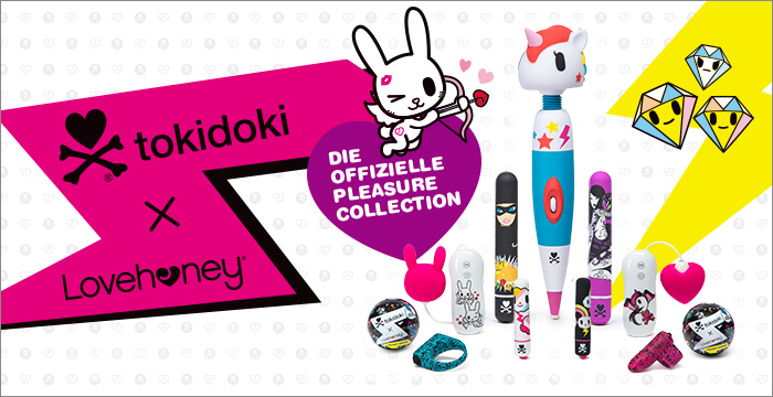 ^ tokidoki x Lovehoney Sex Toys - Die offizielle Pleasure Collection
