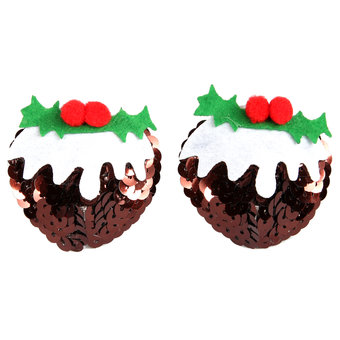 Christmas Pudding Nipple Pasties